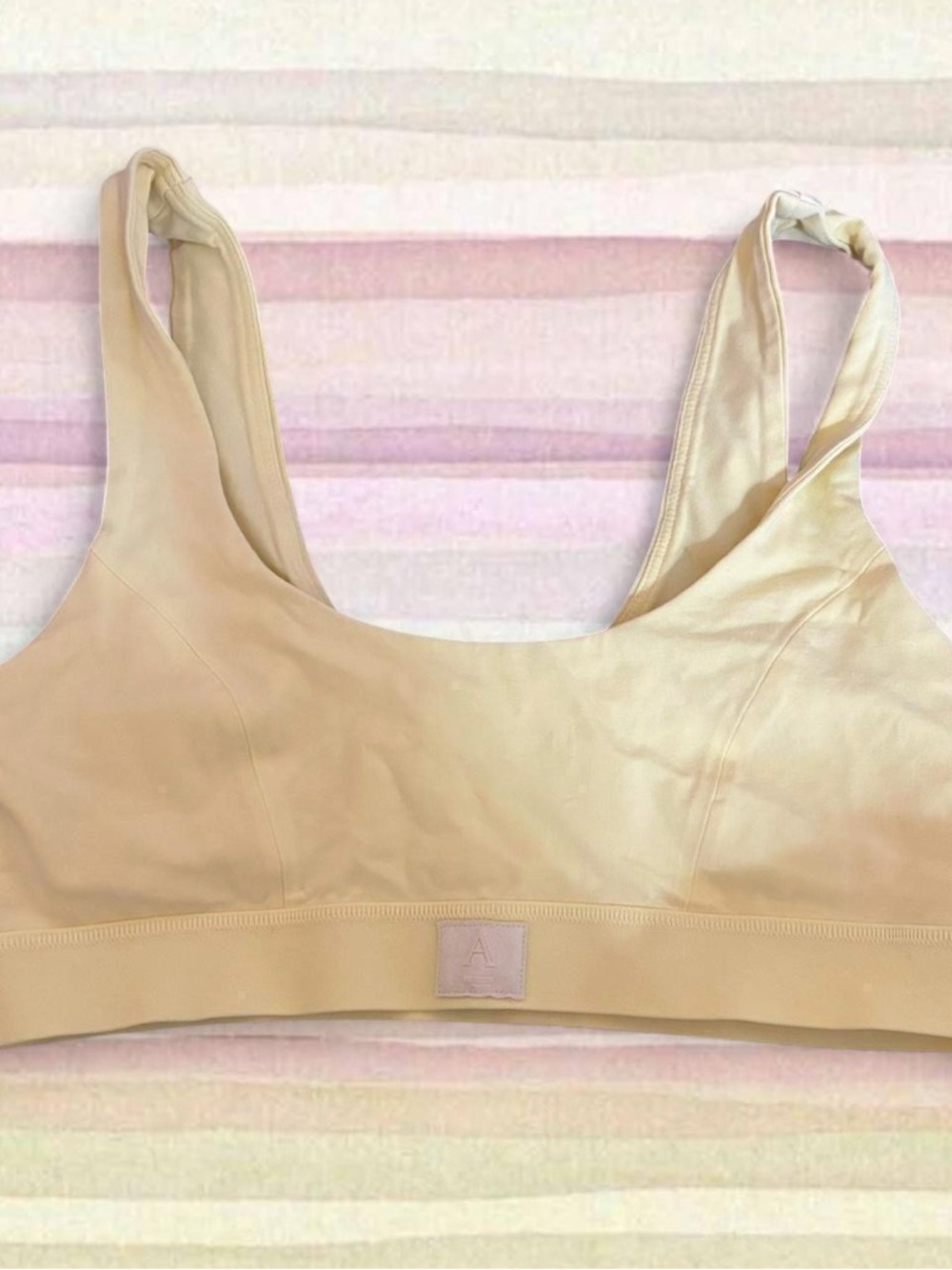 Anthropologie yellow Wireless Scoop Bralette
